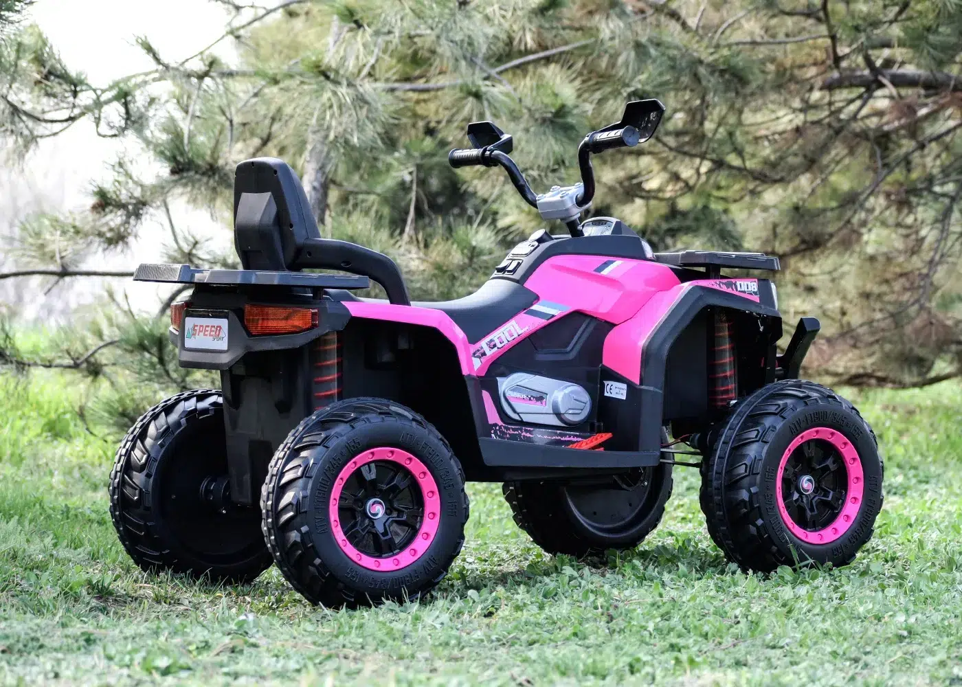 Детско акумулаторно АТВ SuperOffroad, 140W, 12V/7Ah, R/C 2.4, 4х4 - Image 6