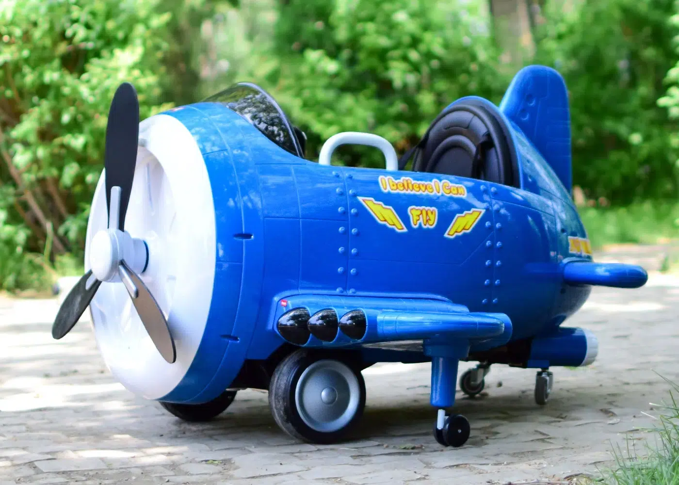 Детски Акумулаторен Самолет Eyas BJ20201, 60W, 12V/4.5Ah, EVA гуми, R/C 2.4 - Image 2