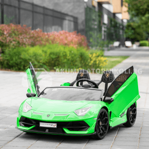 Лицензирана акумулаторна кола Lamborghini Aventador SVJ 2026, MP3, 24V7AH, 600W, R/C 2.4 G, EVA гуми