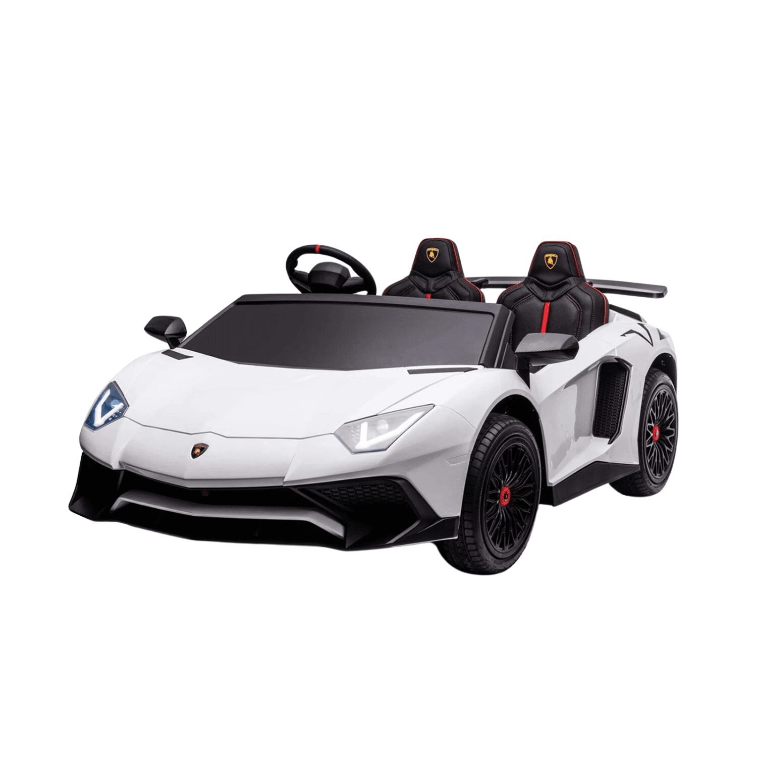 Лицензирана Акумулаторна Кола Lamborghini Aventador SVJ, 110W, 24V10Ah, EVA гуми