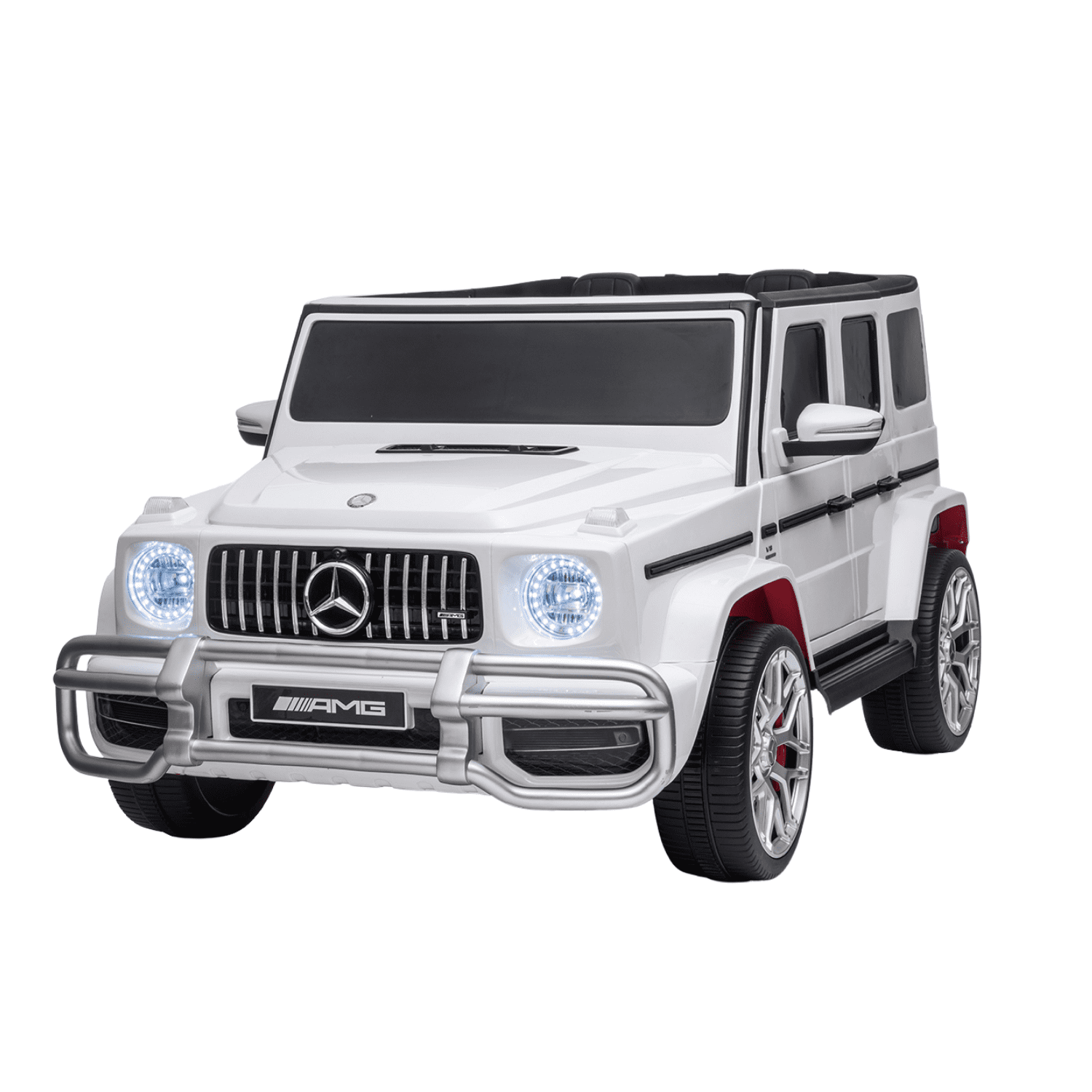 Лицензиран акумулаторен джип, Mercedes AMG G63,4х4, 180W, 12V7AH, R/C 2.4G