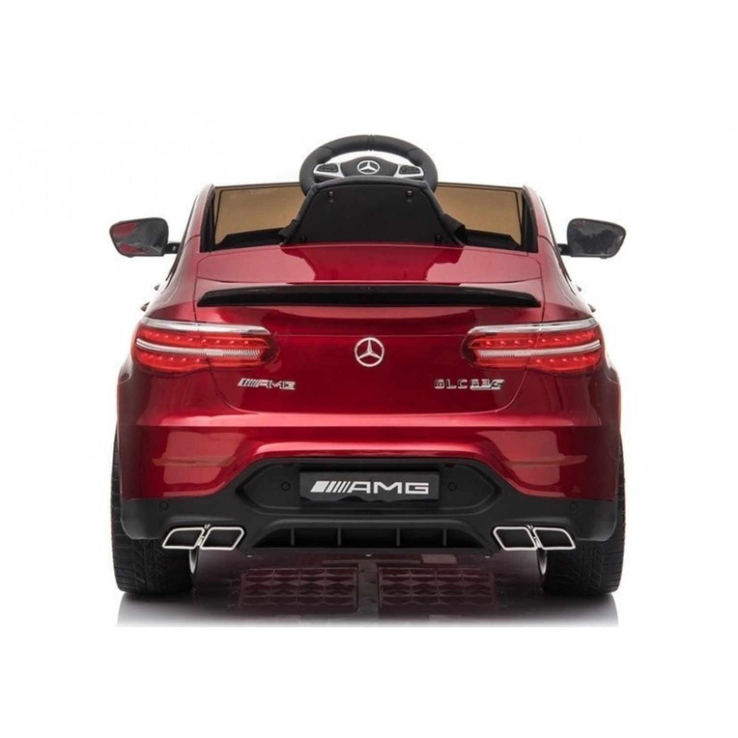 Лицензиран акумулаторен джип Mercedes GLC 63S AMG, 12V7Ah, R/C 2,4G, EVA гуми - Image 5