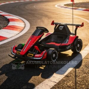 Акумулаторен Детски Картинг Racing F1, 500W, 24V/14Ah, R/C 2.4, EVA гуми