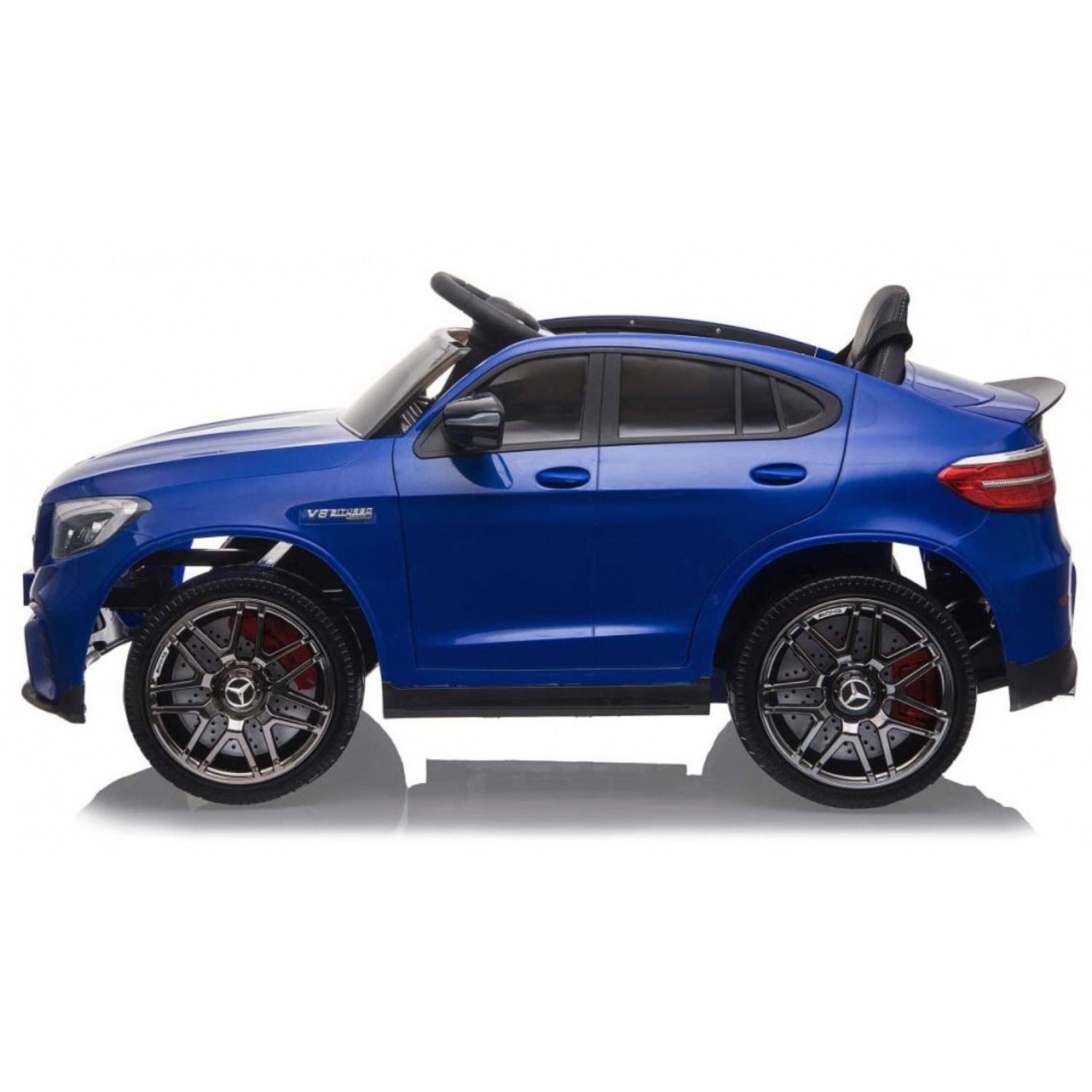 Лицензиран акумулаторен джип Mercedes GLC 63S AMG, 12V7Ah, R/C 2,4G, EVA гуми - Image 2