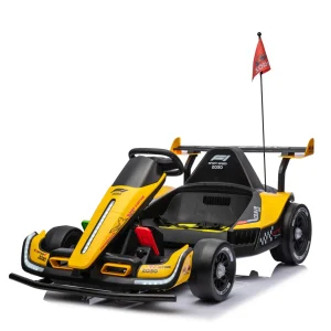 Акумулаторен Детски Картинг Racing F1, 500W, 24V/14Ah, R/C 2.4, EVA гуми