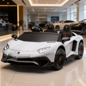 Лицензирана Акумулаторна Кола Lamborghini Aventador SVJ, 110W, 24V10Ah, EVA гуми