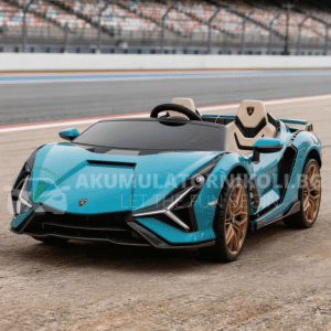 Лицензирана Акумулаторна Кола Lamborghini Sian, 4х4, 400W, 24V/9Ah