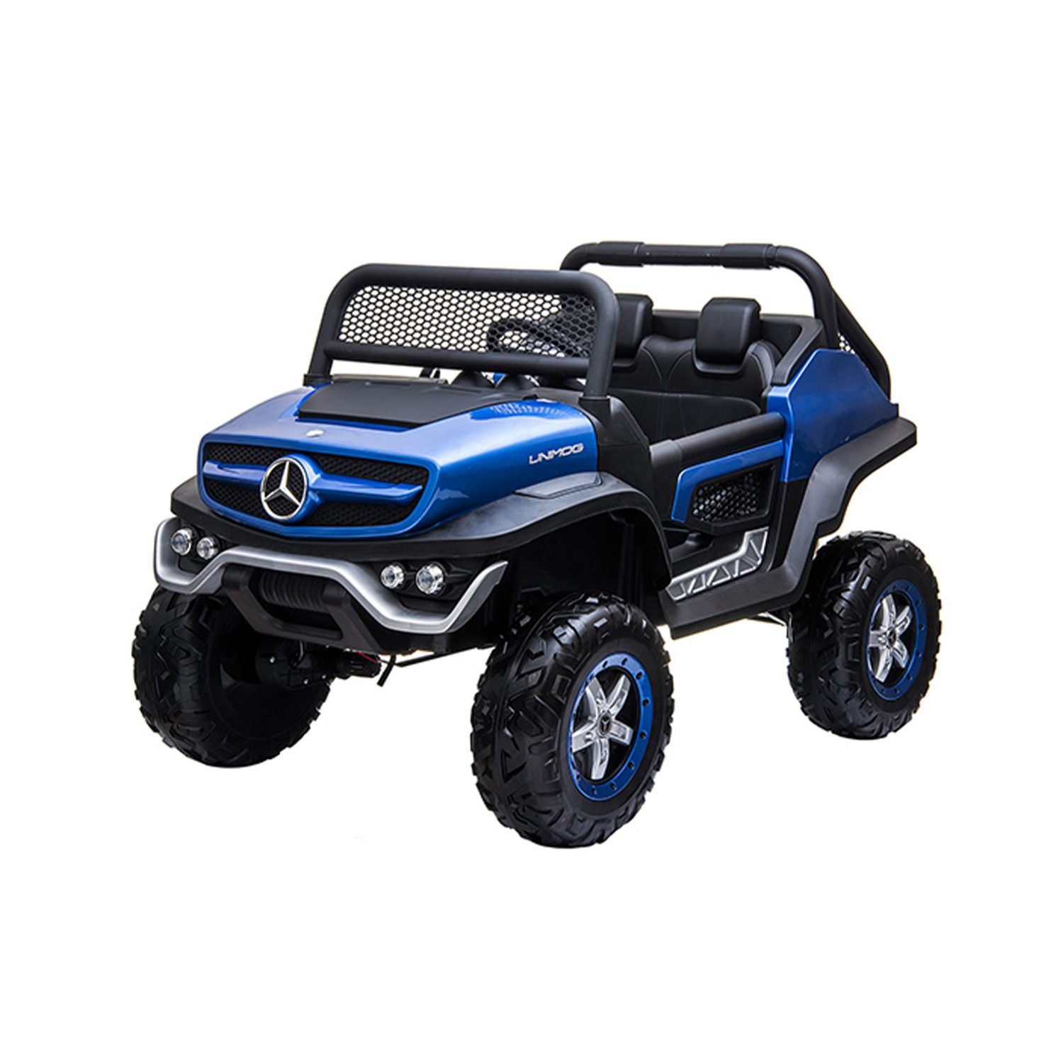 Лицензиран акумулаторен джип Mercedes Benz Unimod, 70W, 12V7Ah, R/C 2.4 G, EVA гуми