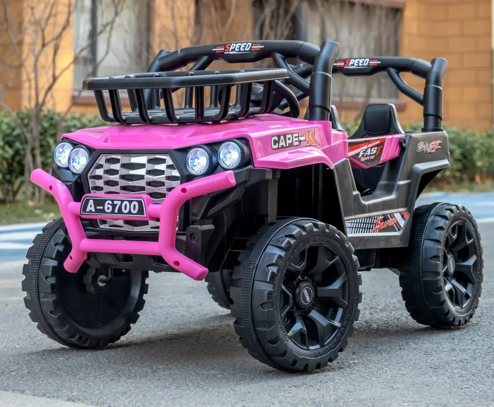 Акумулаторна детско UTV Cape-X, 100W, 12V/4.5Ah, R/C 2.4, 4х4 - Image 3