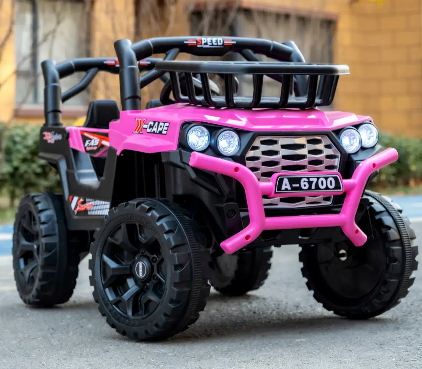 Акумулаторна детско UTV Cape-X, 100W, 12V/4.5Ah, R/C 2.4, 4х4 - Image 6