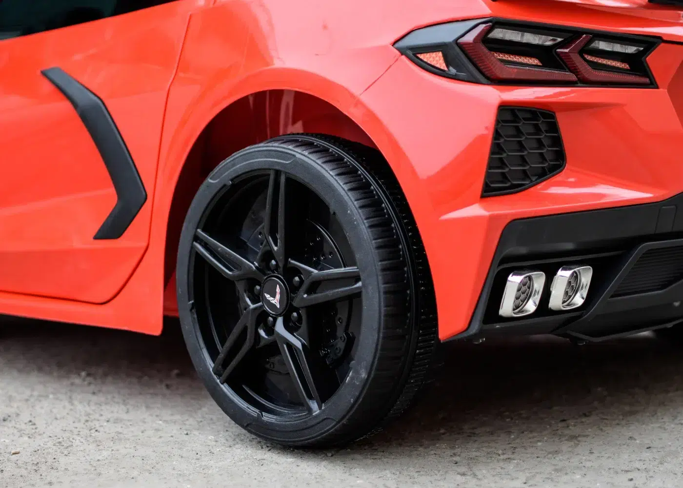 Лицензирана Акумулаторна Кола Corvette C8, 90W, 12V/7Ah, EVA гуми, R/C 2.4 - Image 13