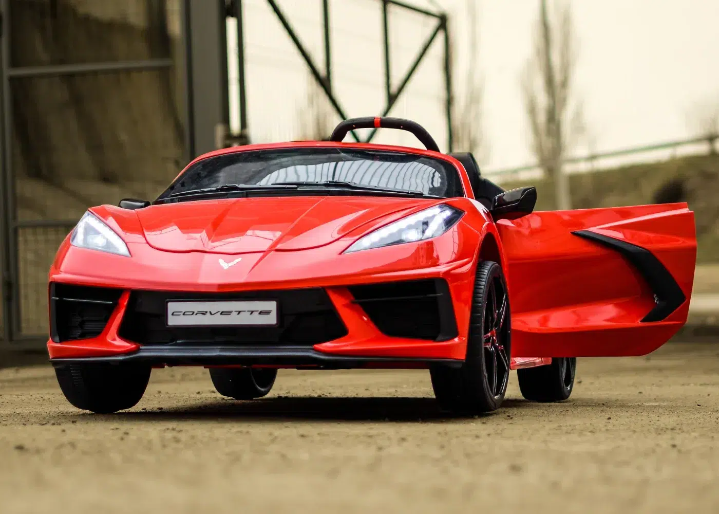 Лицензирана Акумулаторна Кола Corvette C8, 90W, 12V/7Ah, EVA гуми, R/C 2.4 - Image 2