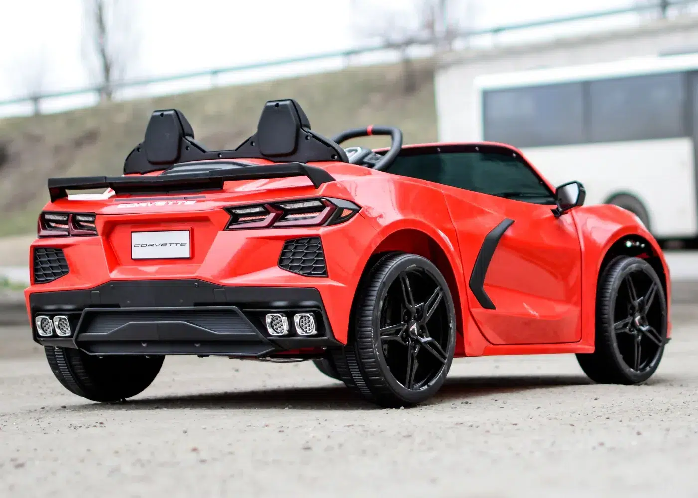 Лицензирана Акумулаторна Кола Corvette C8, 90W, 12V/7Ah, EVA гуми, R/C 2.4 - Image 10