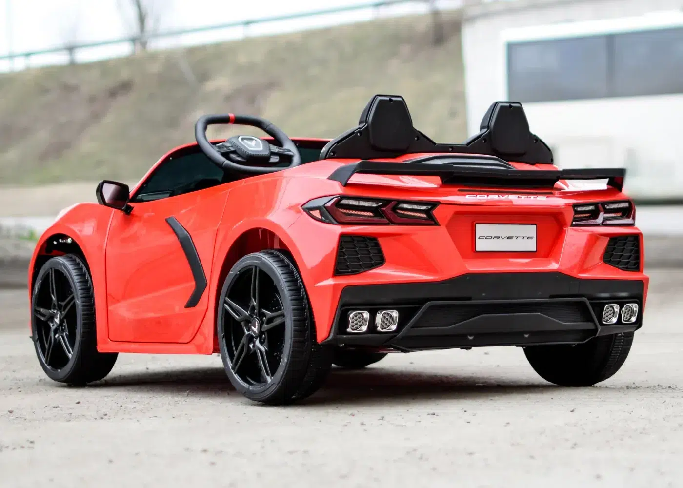 Лицензирана Акумулаторна Кола Corvette C8, 90W, 12V/7Ah, EVA гуми, R/C 2.4 - Image 7