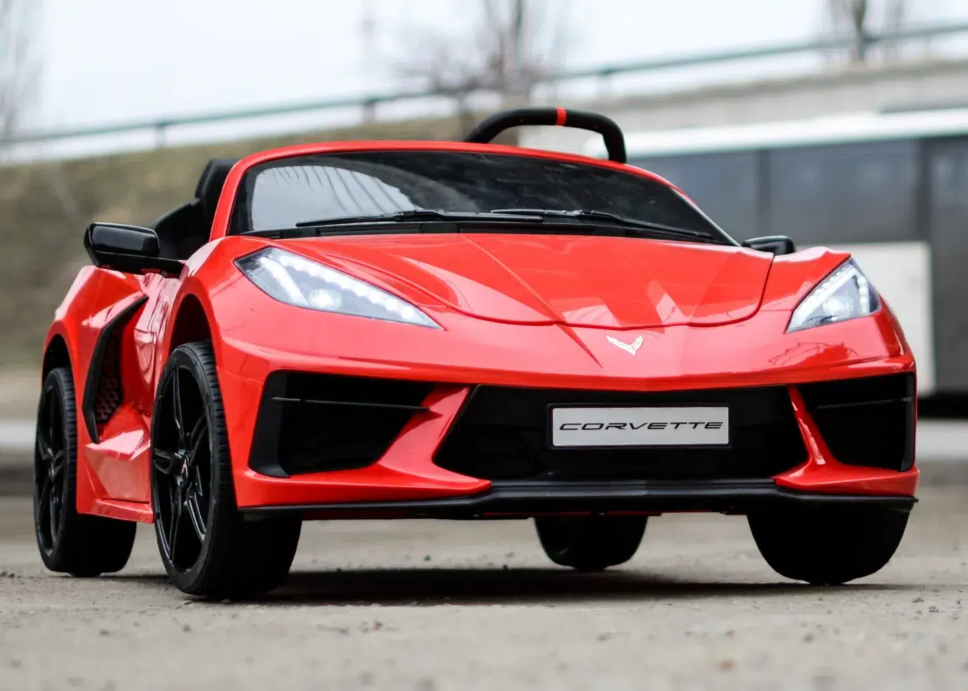 Лицензирана Акумулаторна Кола Corvette C8, 90W, 12V/7Ah, EVA гуми, R/C 2.4 - Image 3