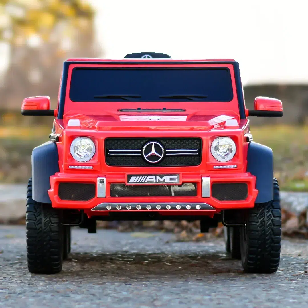 Лицензиран Акумулаторен Джип Mercedes G63 AMG, 12V/10Ah, 6x6, 210W, EVA гуми, R/C, МР3 - Image 11
