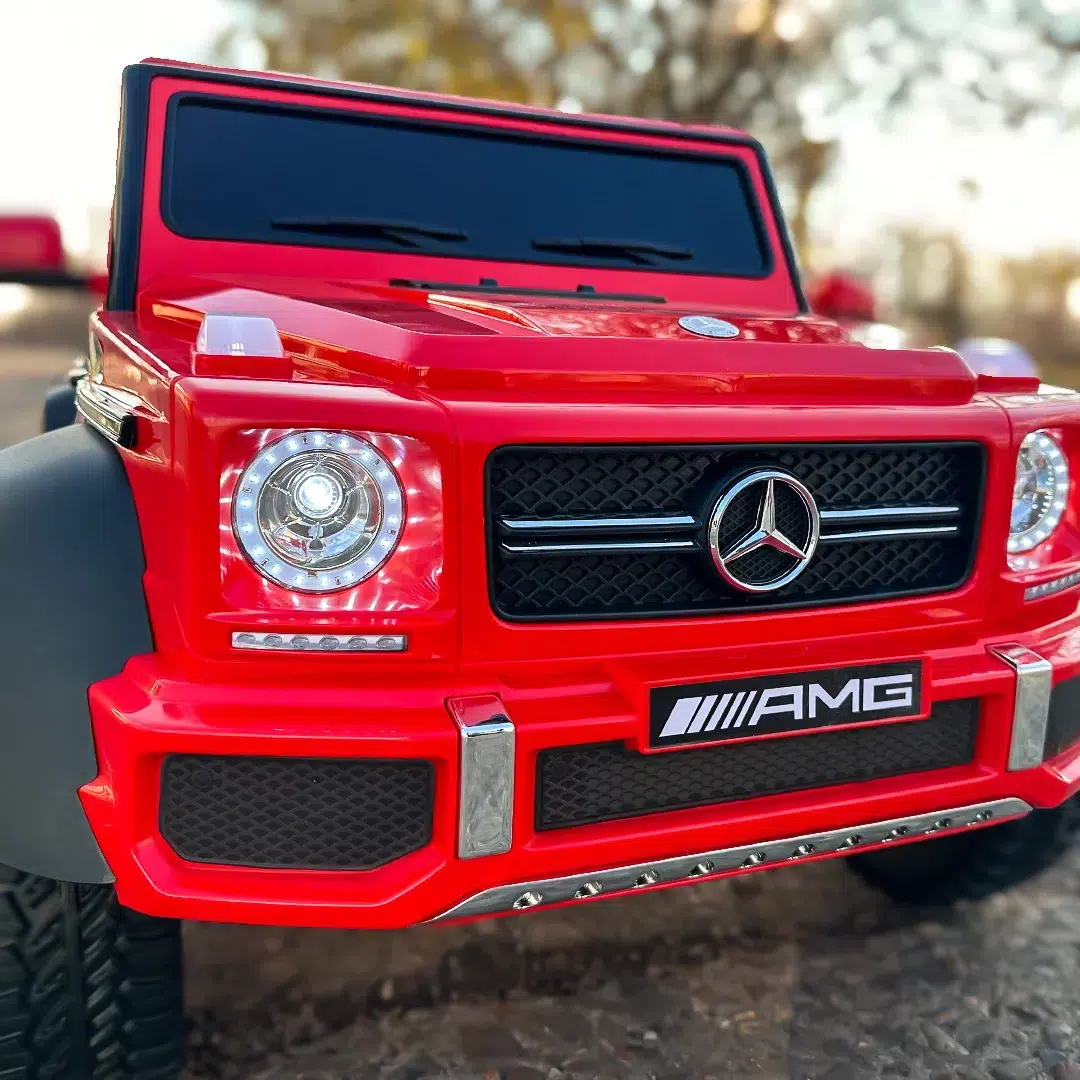 Лицензиран Акумулаторен Джип Mercedes G63 AMG, 12V/10Ah, 6x6, 210W, EVA гуми, R/C, МР3 - Image 13