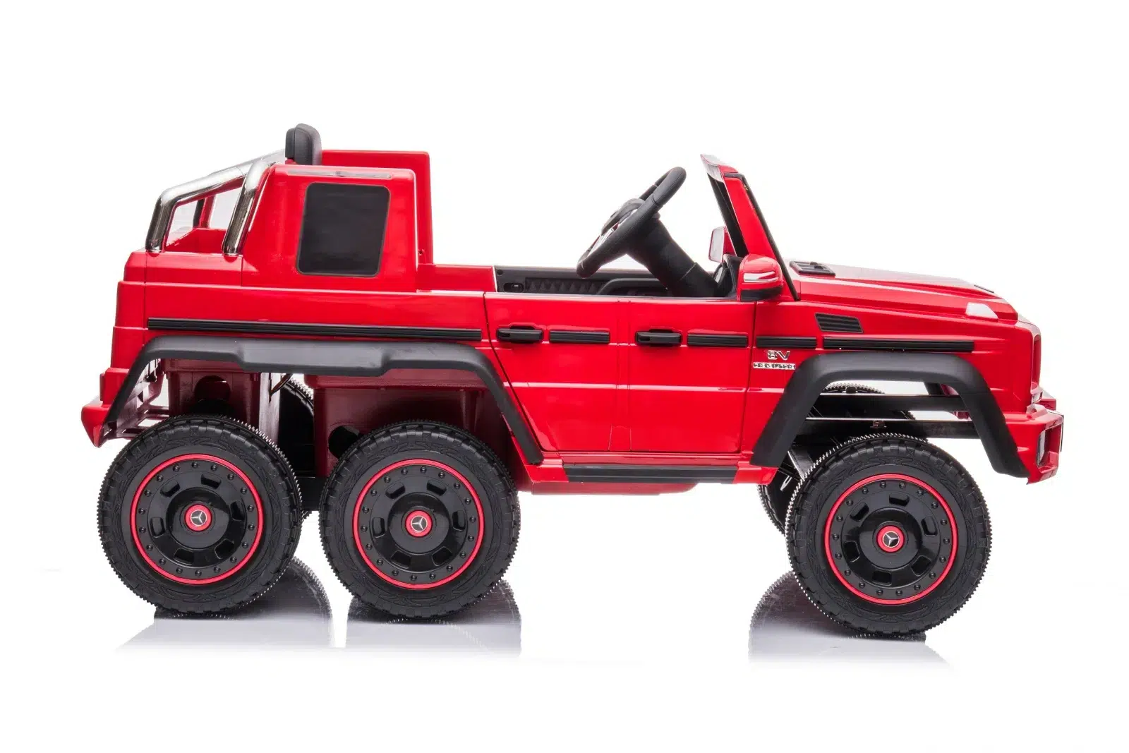 Лицензиран Акумулаторен Джип Mercedes G63 AMG, 12V/10Ah, 6x6, 210W, EVA гуми, R/C, МР3 - Image 22