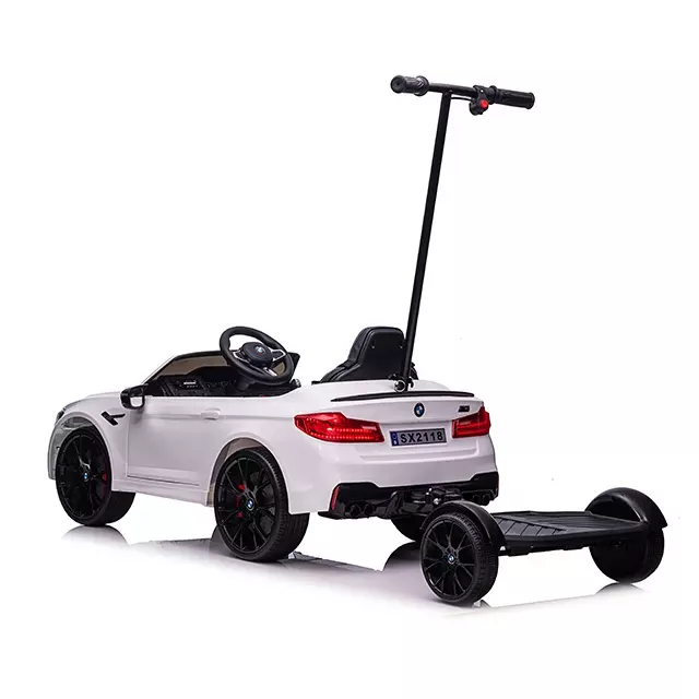 Лицензирана Акумулаторна Кола BMW M5 Competition с Hoverboard за родители, 500W, 24V/14Ah, R/C 2.4G, EVA гуми - Image 11