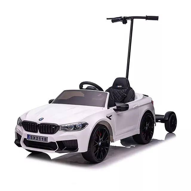 Лицензирана Акумулаторна Кола BMW M5 Competition с Hoverboard за родители, 500W, 24V/14Ah, R/C 2.4G, EVA гуми - Image 21