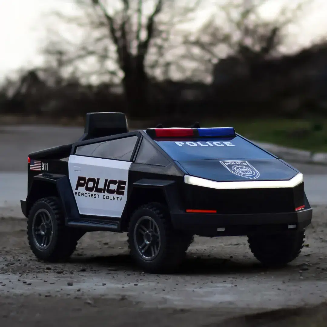 Детска Акумулаторна Кола POLICE BJ2102, 90W, 12V/7Ah, R/C 2.4 - Image 13