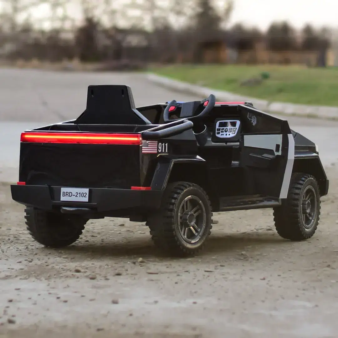 Детска Акумулаторна Кола POLICE BJ2102, 90W, 12V/7Ah, R/C 2.4 - Image 8