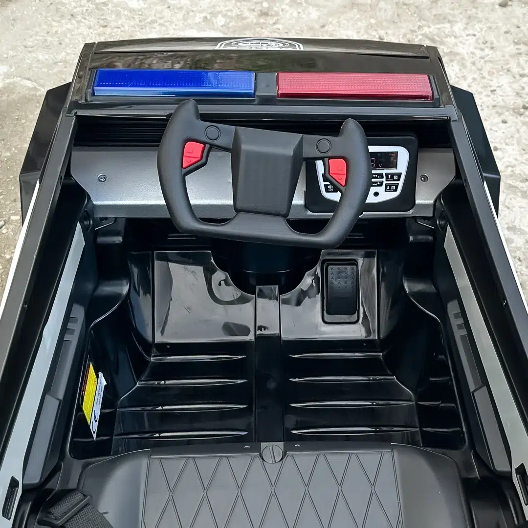 Детска Акумулаторна Кола POLICE BJ2102, 90W, 12V/7Ah, R/C 2.4 - Image 18