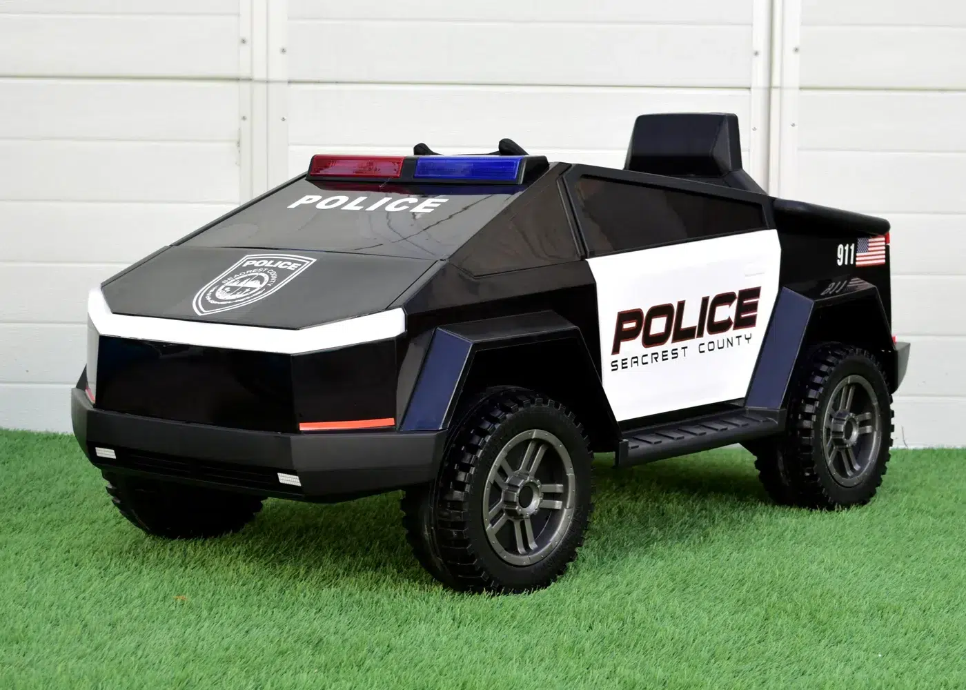 Детска Акумулаторна Кола POLICE BJ2102, 90W, 12V/7Ah, R/C 2.4 - Image 2