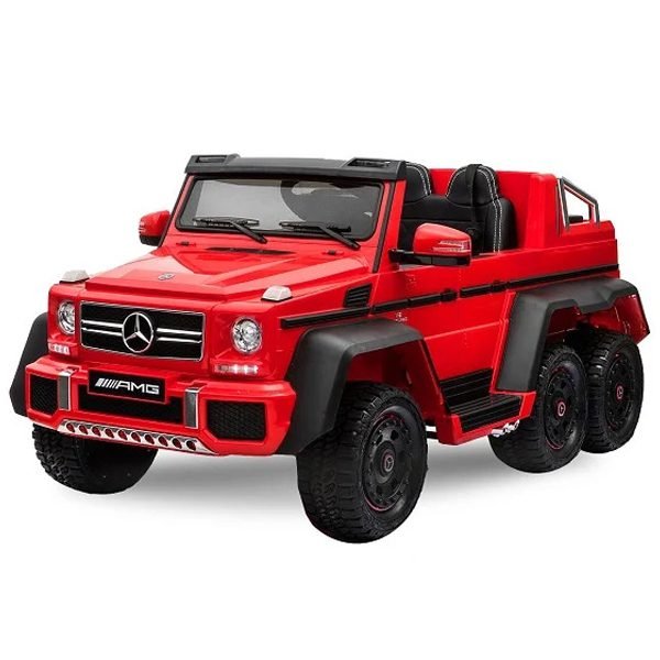 Лицензиран Акумулаторен Джип Mercedes G63 AMG, 12V/10Ah, 6x6, 210W, EVA гуми, R/C, МР3 - Image 28