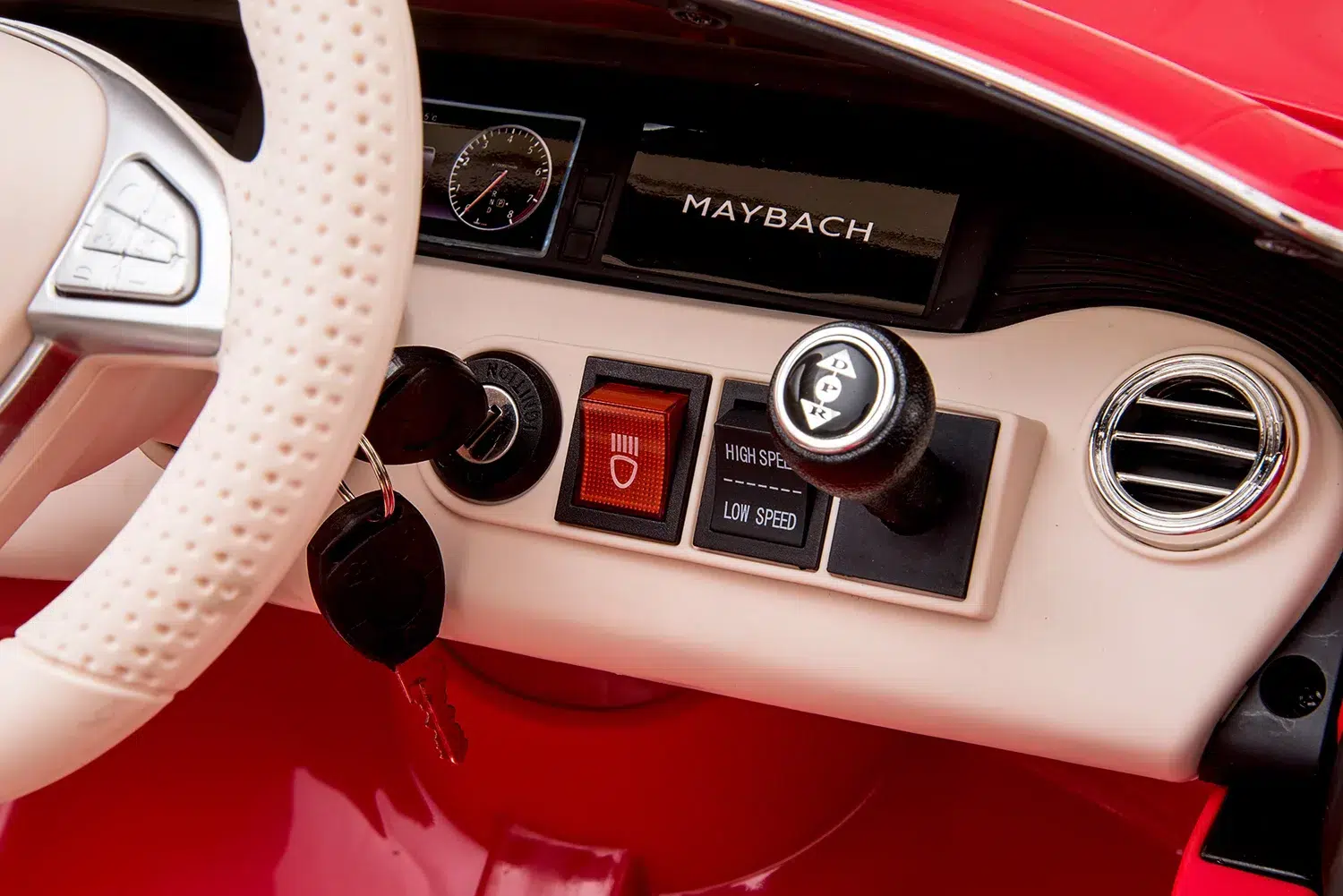 Лицензирана акумулаторна кола Mercedes S650 MAYBACH, 12V, 90W, R/C 2.4G, EVA гуми - Image 18