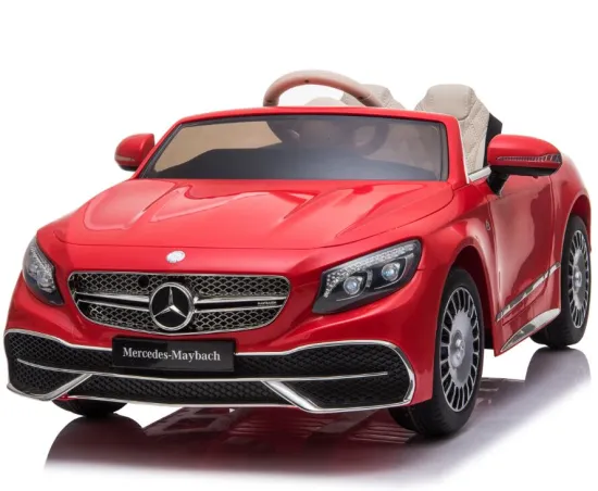 Лицензирана акумулаторна кола Mercedes S650 MAYBACH, 12V, 90W, R/C 2.4G, EVA гуми - Image 15