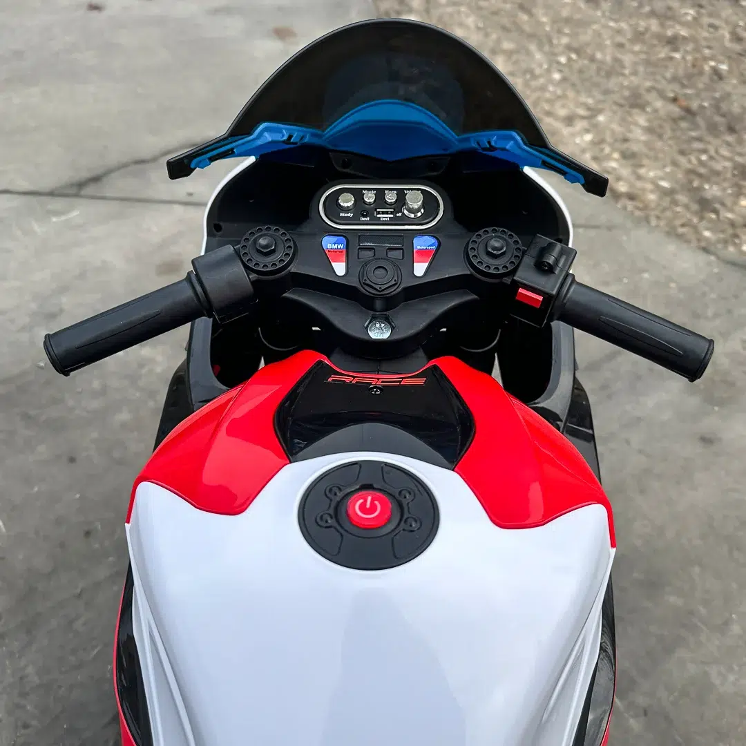 Лицензиран Акумулаторен Мотор BMW HP4, 90W, 12V/7Ah, EVA гуми - Image 26