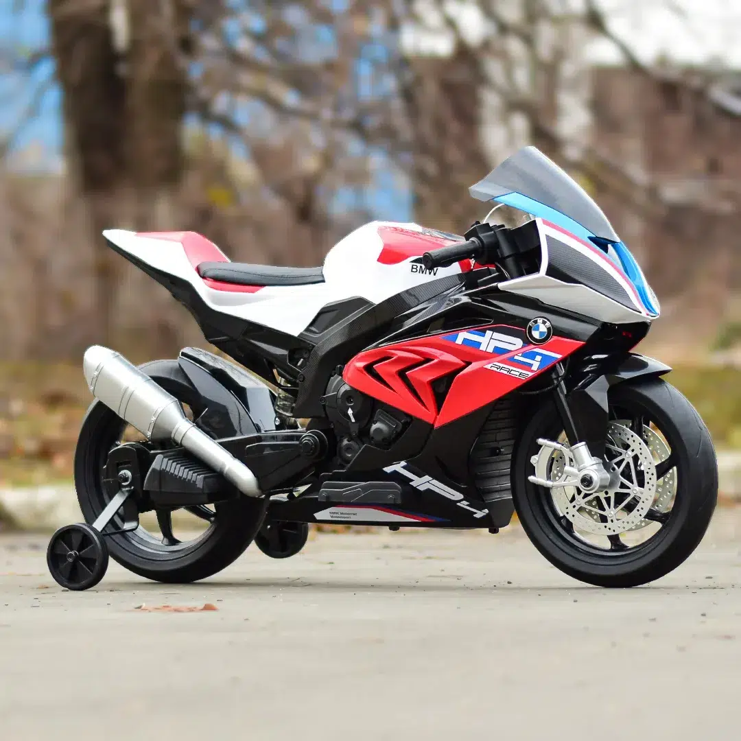 Лицензиран Акумулаторен Мотор BMW HP4, 90W, 12V/7Ah, EVA гуми - Image 9