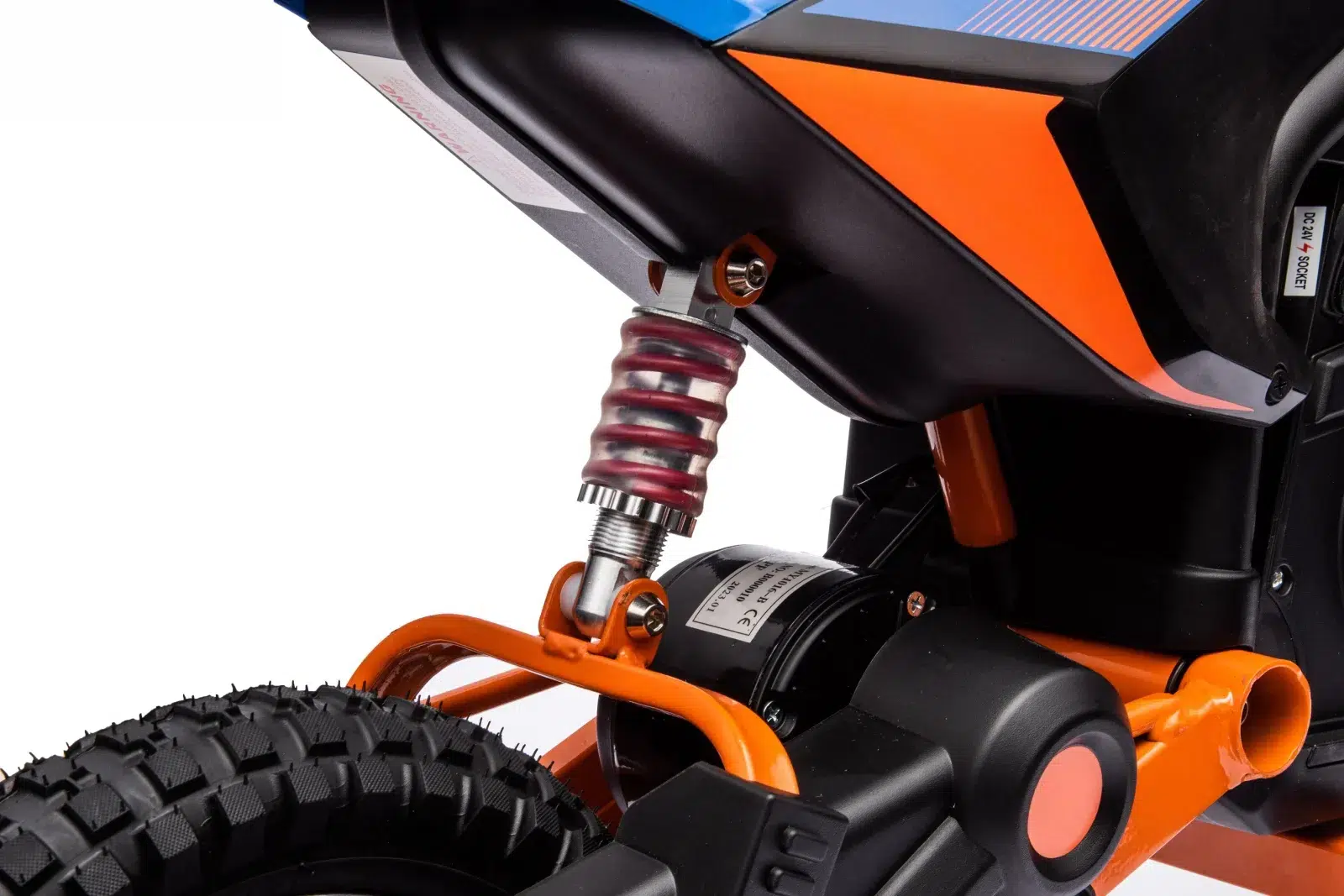 Детски Акумулаторен Кросов Мотор Enduro , 250W, 24V, Стоманена рамка - Image 13