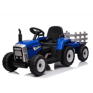 Детски Акумулаторен Трактор, 60W, 12V/4.5 Ah, R/C 2.4G,