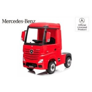 Лицензиран Акумулаторен Камион Mercedes ACTROS, 180W, 12V/14Ah, R/C 2.4, EVA гуми, 4х4