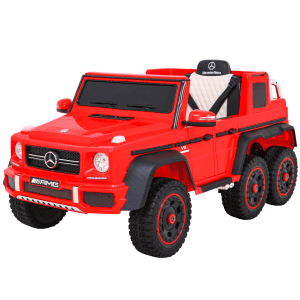 Лицензиран Акумулаторен Джип Mercedes G63 6x6 AMG, 140W, 12V/10Ah, R/C 2.4, EVA гуми, 6х6