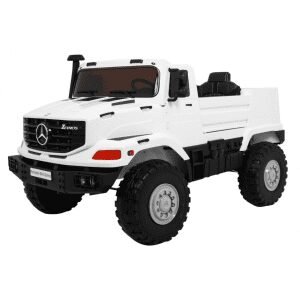 Лицензиран Акумулаторен Камион Mercedes-Benz Zetros, 120W, 12V/10Ah, R/C 2.4, EVA гуми