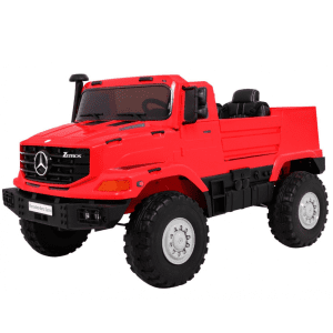 Лицензиран Акумулаторен Камион Mercedes-Benz Zetros, 120W, 12V/10Ah, R/C 2.4, EVA гуми