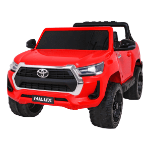 Лицензиран акумулаторен джип Toyota Hilux, 180W, 12V/14Ah, R/C 2.4G, EVA гуми, 4х4