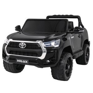 Лицензиран акумулаторен джип Toyota Hilux, 180W, 12V/14Ah, R/C 2.4G, EVA гуми, 4х4
