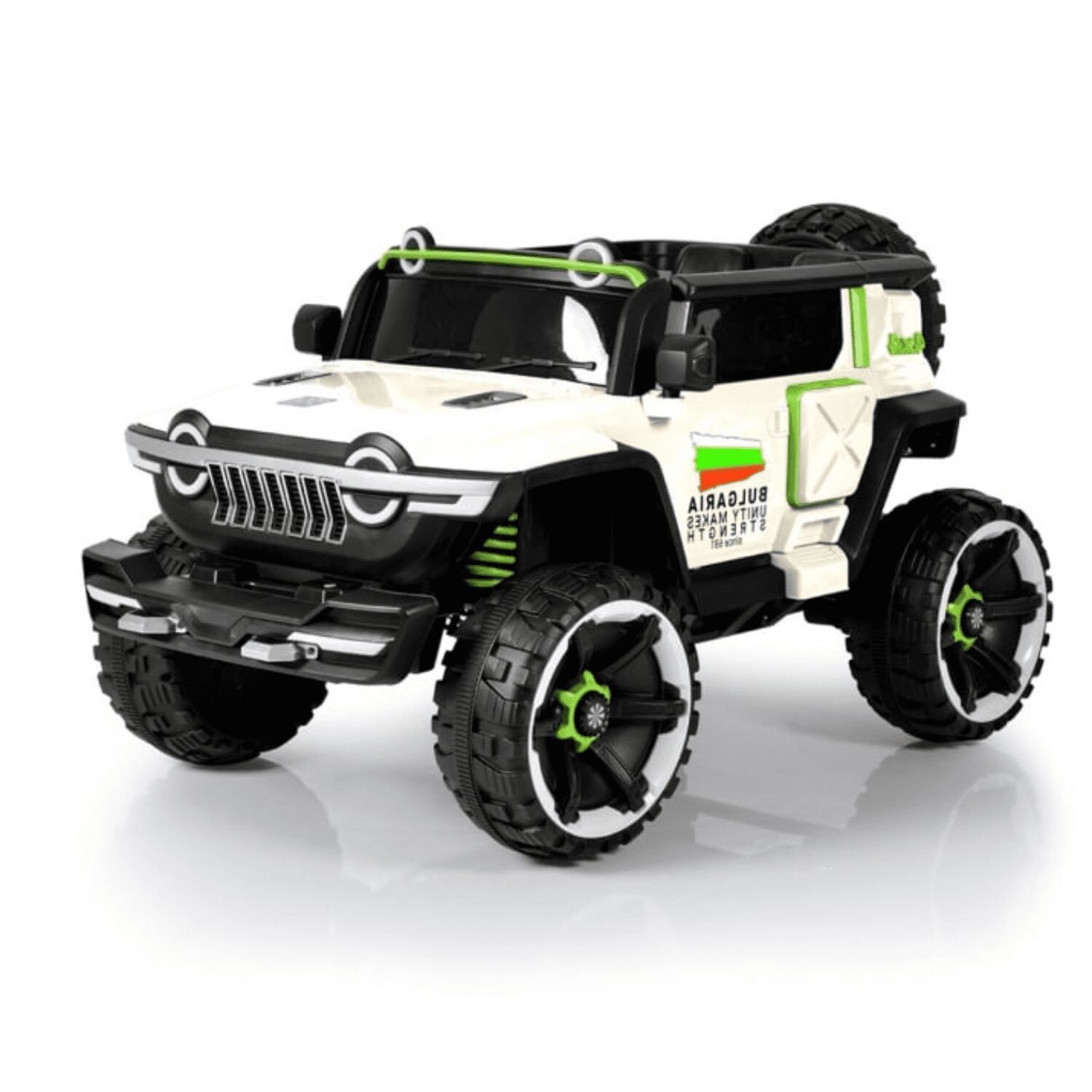 Акумулаторен джип Tangra, 12V/10Ah, R/C 2.4G, ЕVA гуми, 4х4