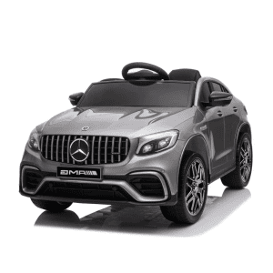 Лицензиран акумулаторен джип Mercedes GLC 63S AMG, 12V, ЕVA гуми, Кожена седалка