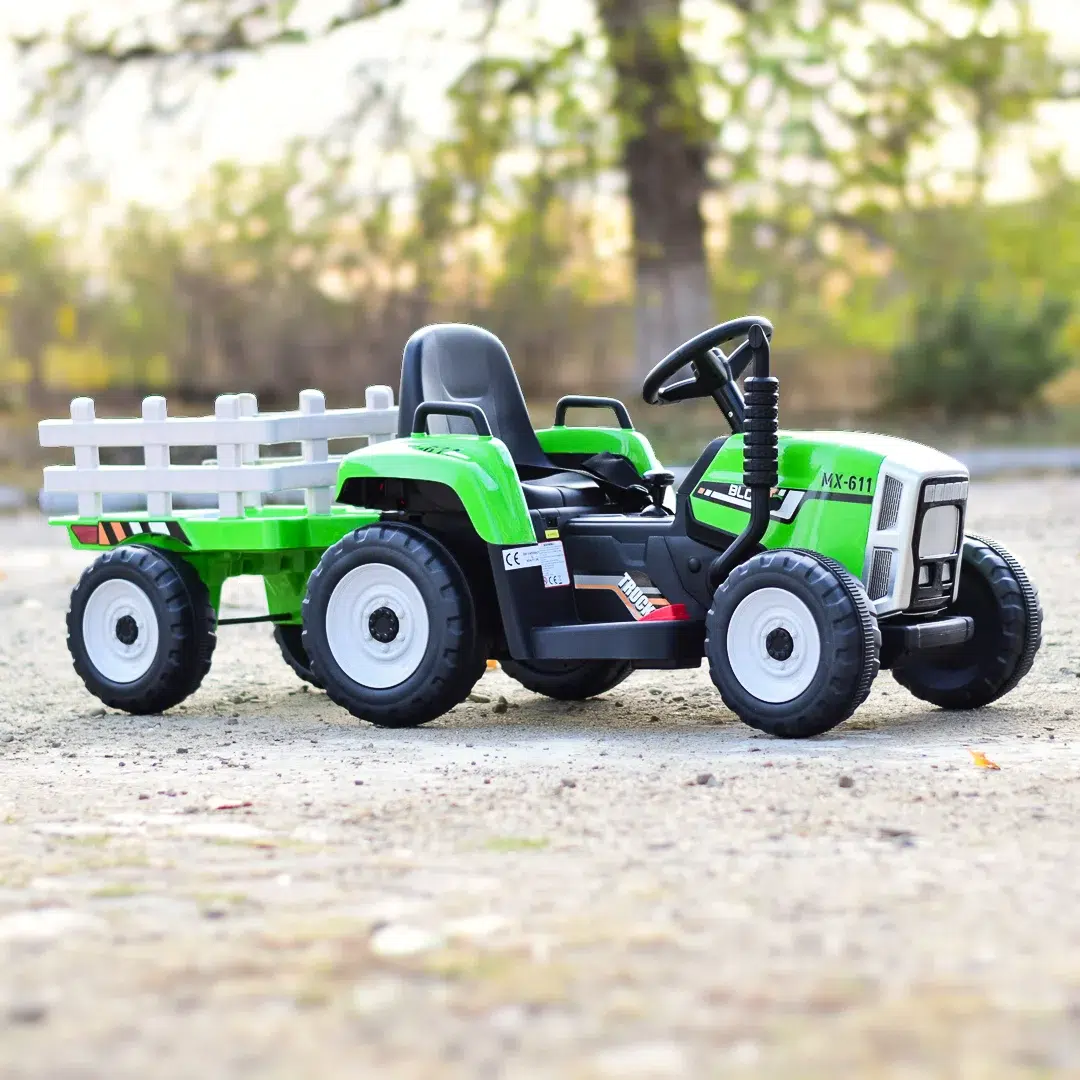 Детски Акумулаторен Трактор BJ-611, 60W, 12V/4.5Ah, R/C 2.4G - Image 7
