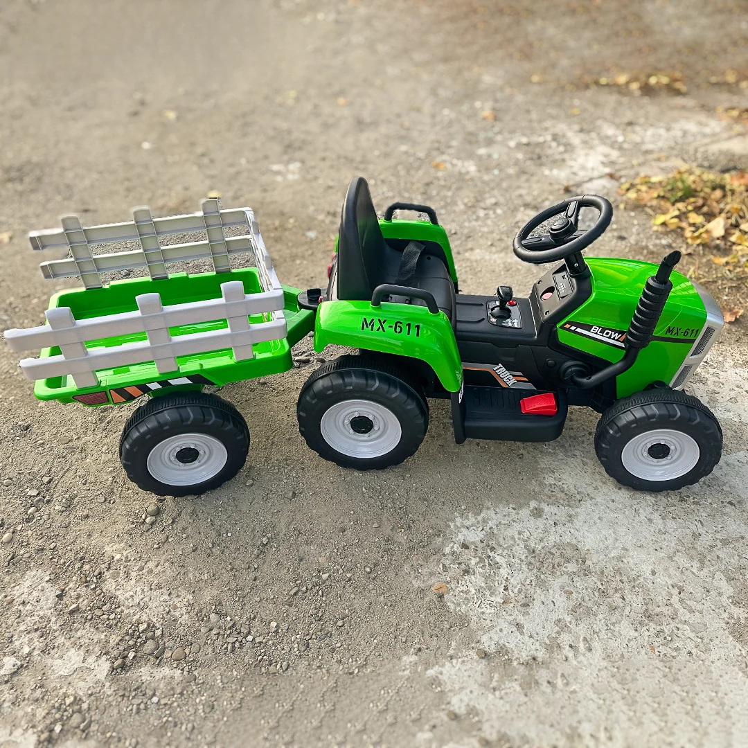 Детски Акумулаторен Трактор BJ-611, 60W, 12V/4.5Ah, R/C 2.4G - Image 10