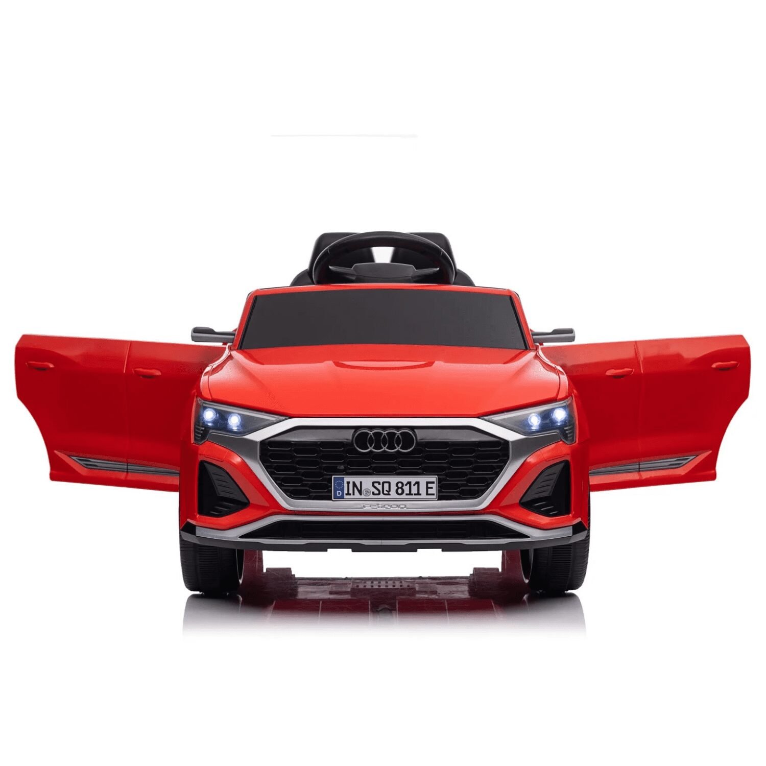 Лицензиран акумулаторен джип Audi SQ8, 70W, 12V4.5Ah, R/C 2.4G, EVA гуми - Image 5
