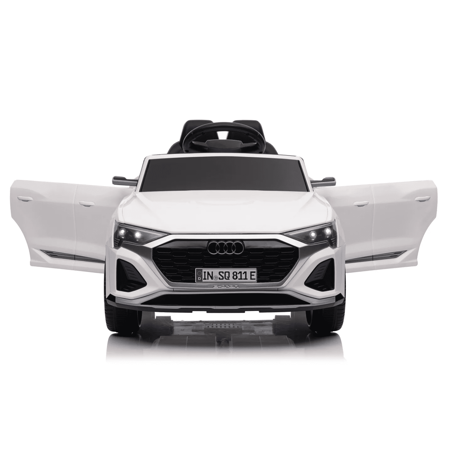 Лицензиран акумулаторен джип Audi SQ8, 70W, 12V4.5Ah, R/C 2.4G, EVA гуми - Image 2