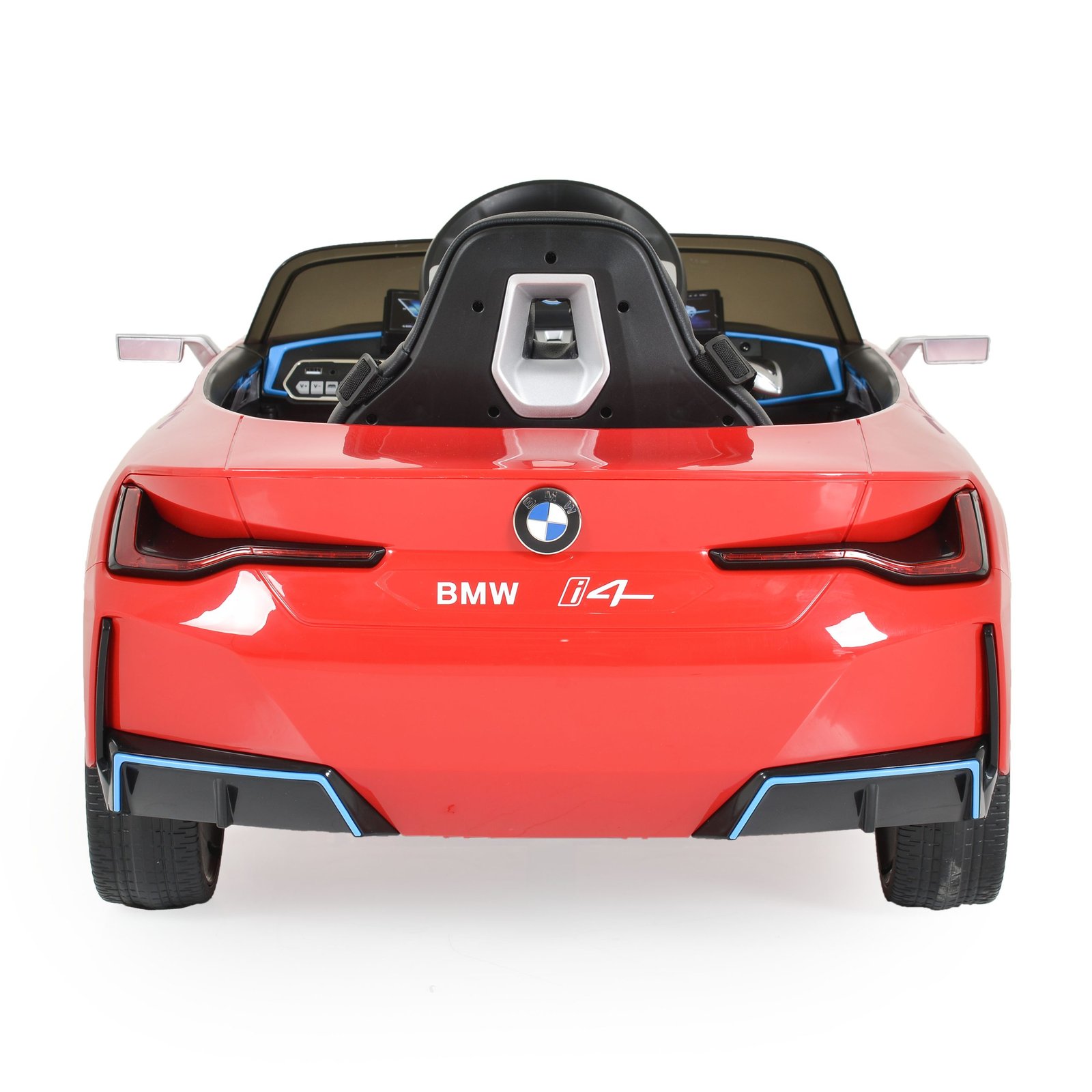 Лицензирана Акумулаторна Кола BMW I4,12V/7Ah, R/C 2.4 G, EVA Гуми - Image 6