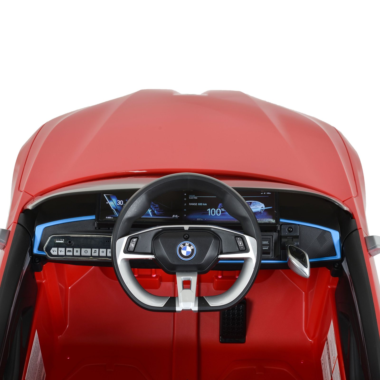 Лицензирана Акумулаторна Кола BMW I4,12V/7Ah, R/C 2.4 G, EVA Гуми - Image 9