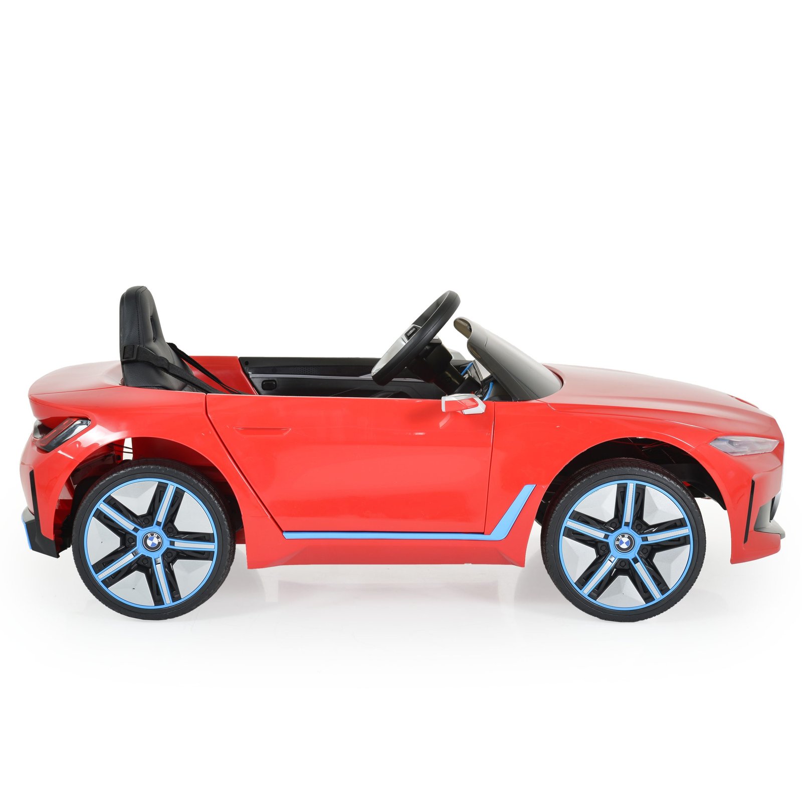 Лицензирана Акумулаторна Кола BMW I4,12V/7Ah, R/C 2.4 G, EVA Гуми - Image 3